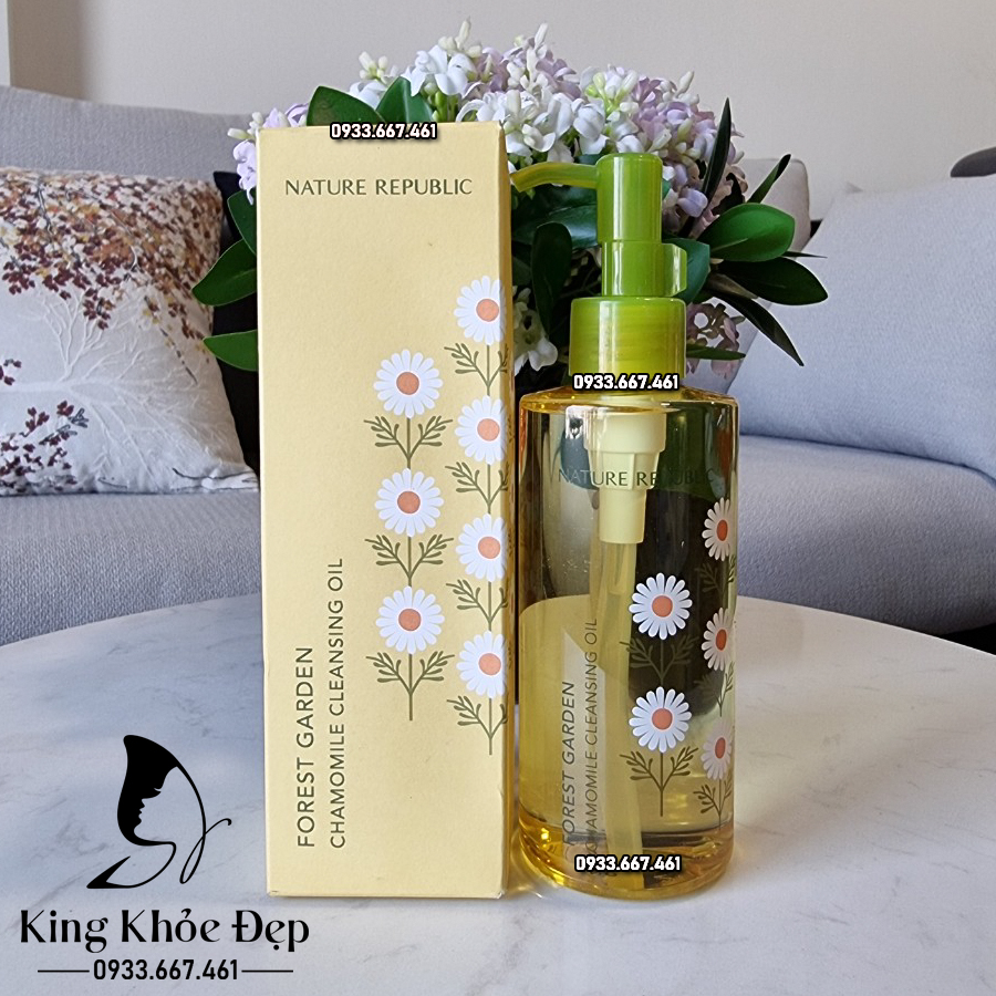 Dầu Tẩy Trang Nature Republic Chamomile Forest Garden Deep Cleansing Oil