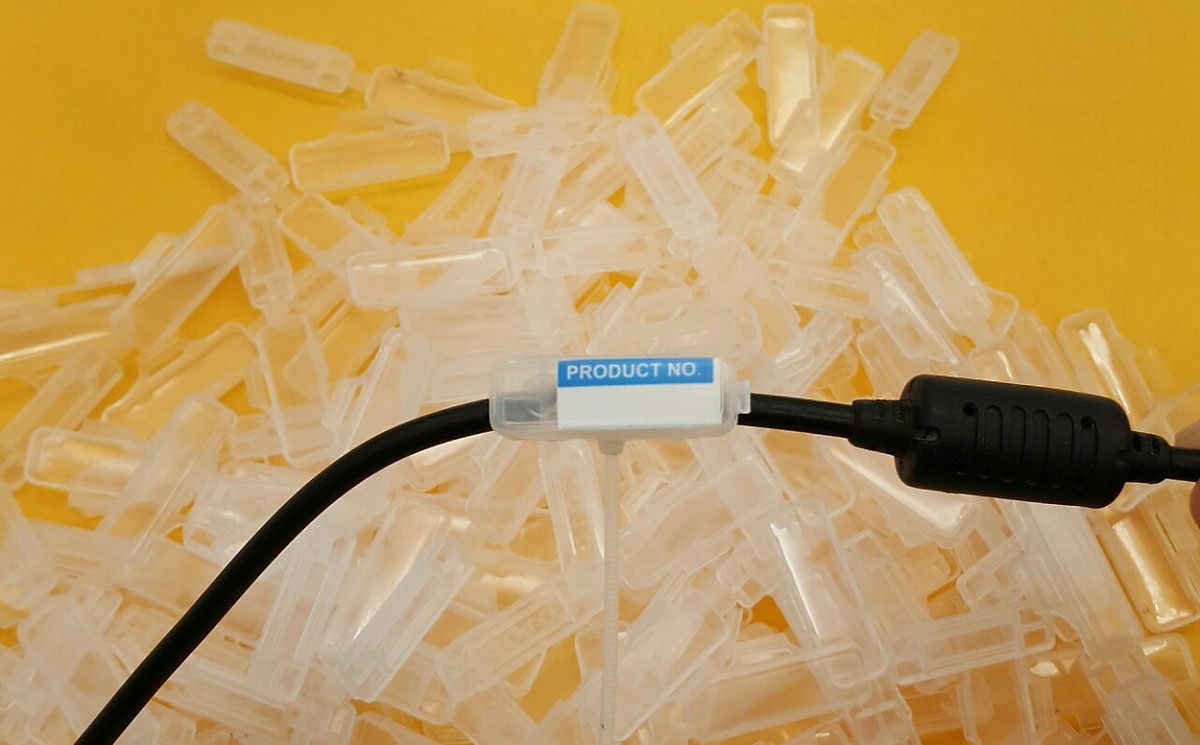 [HCM]Tag name dây cáp điện thanh nhựa đánh dấu dây cáp điện bộ 10 vs 100 cái/gói