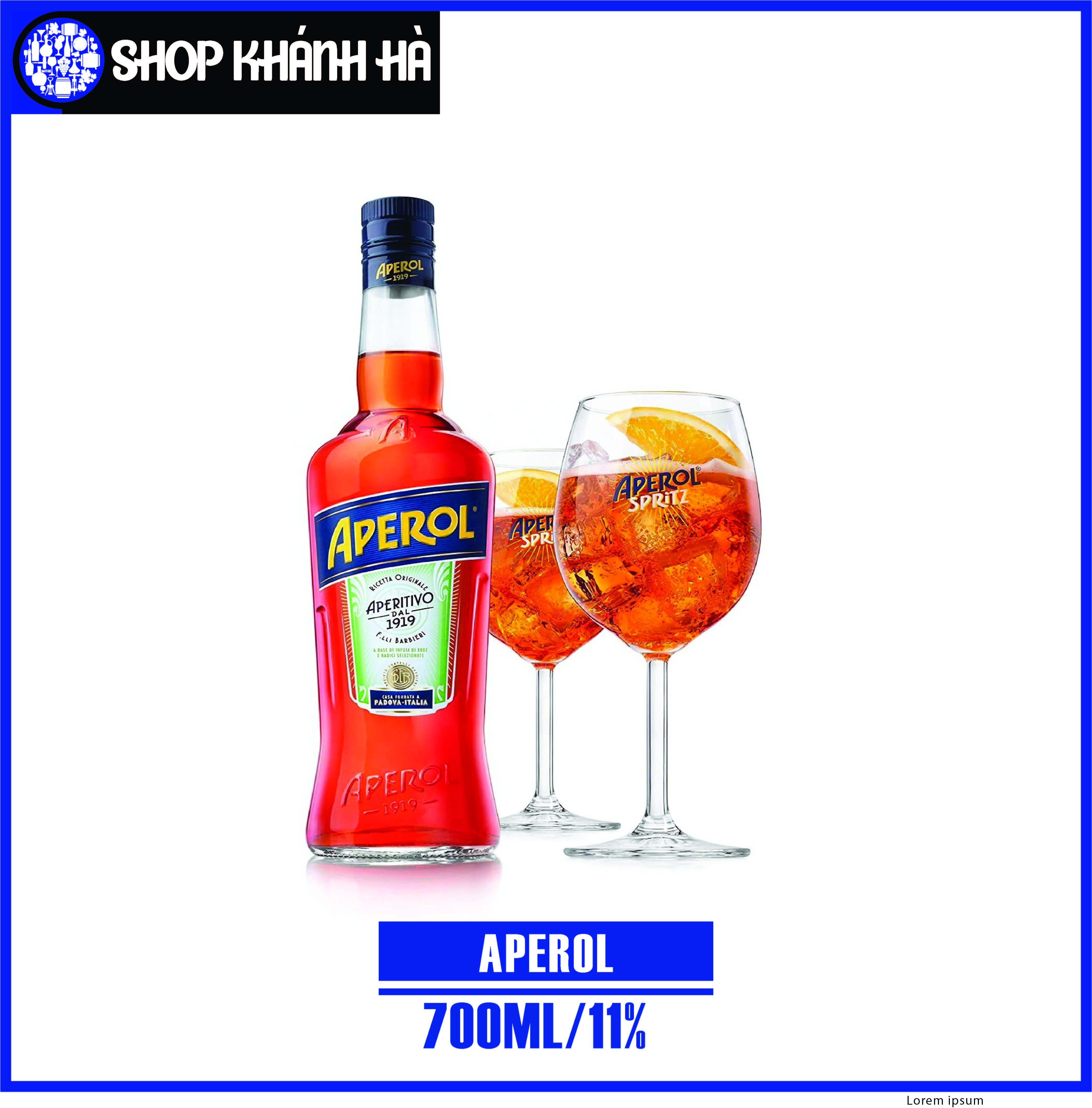 Aperol - chai/700ml - 11%