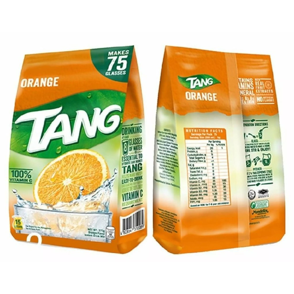 Free ship bột cam tang thái lan 375g uống bổ sung vitamin c, nước giải khát , sỉ bột cam tang
