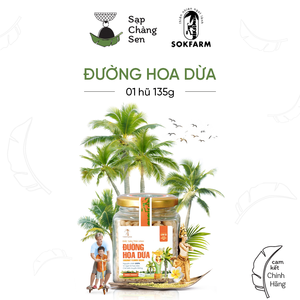 Đường hoa dừa - 135g
