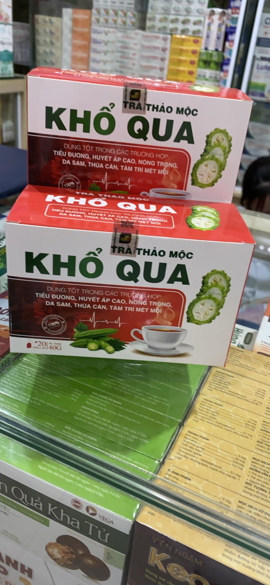 Trà thảo mộc khổ qua