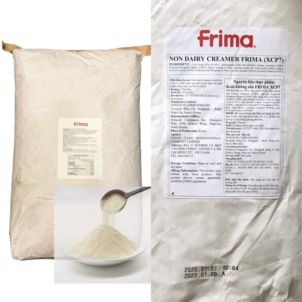 Bột sữa frima 7 hàn quốc 1kg