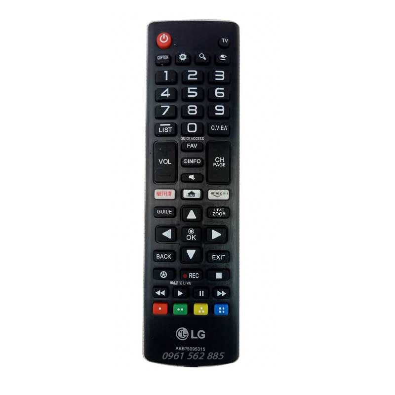 Remote Điều Khiển Tivi LG Smart Ngắn NETFLIX-AMAZON