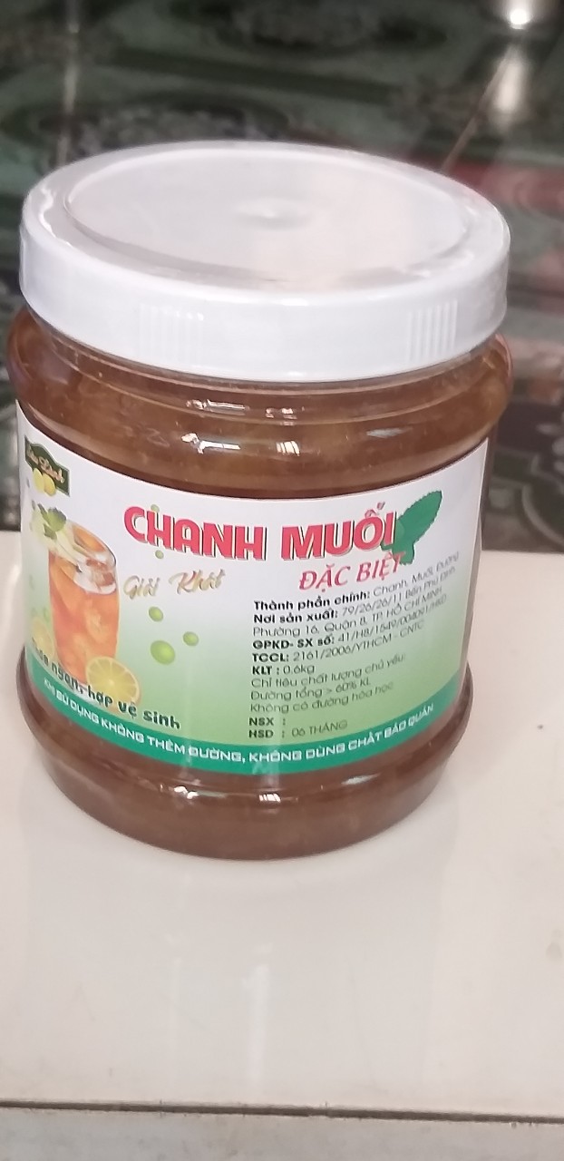 Giải khát Chanh Muối đặc biệt - giải nhiệt mùa hè