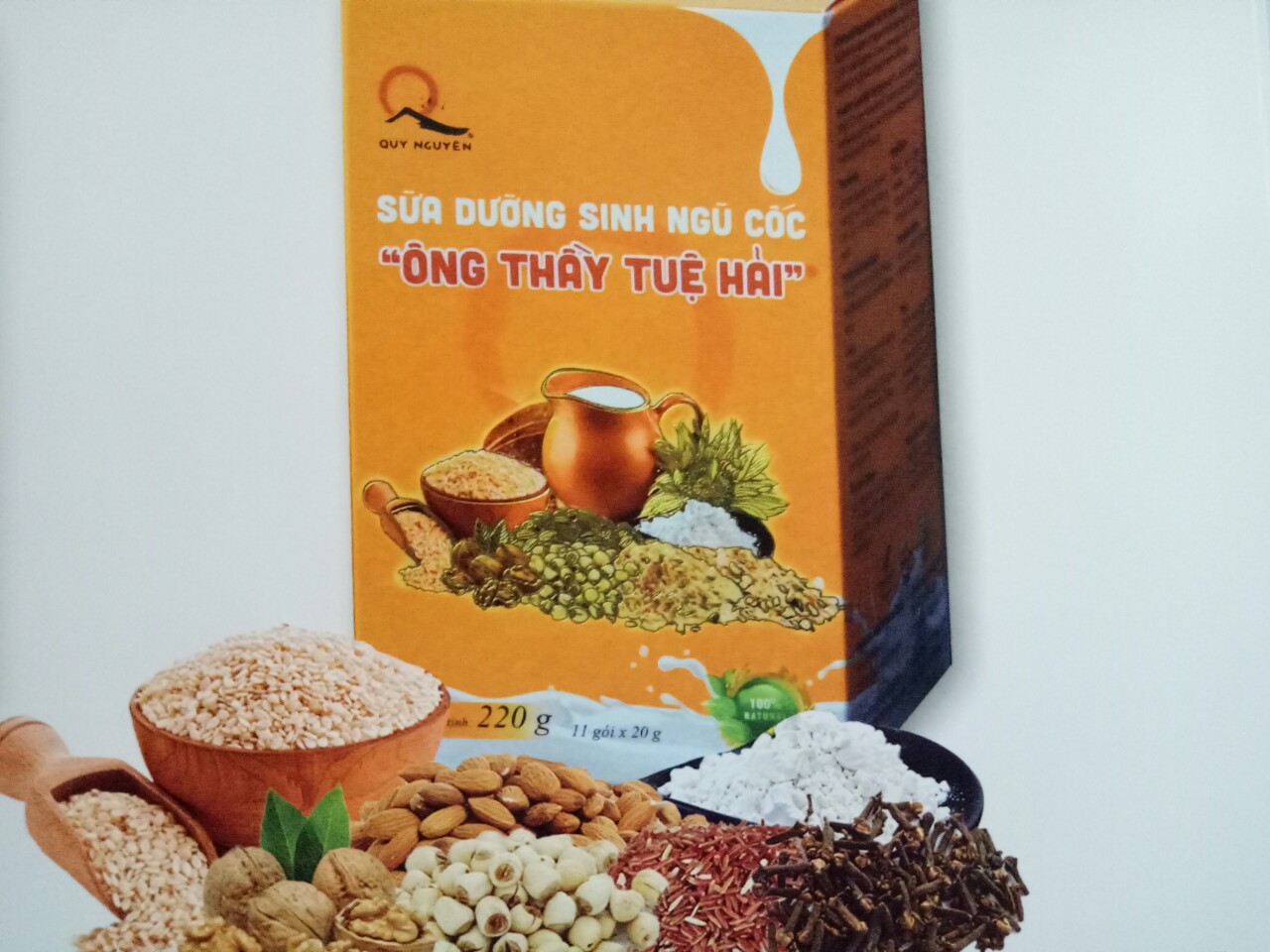 Sữa Dưỡng Sinh Ngũ Cốc "Ông Tuệ Hải" 220gr