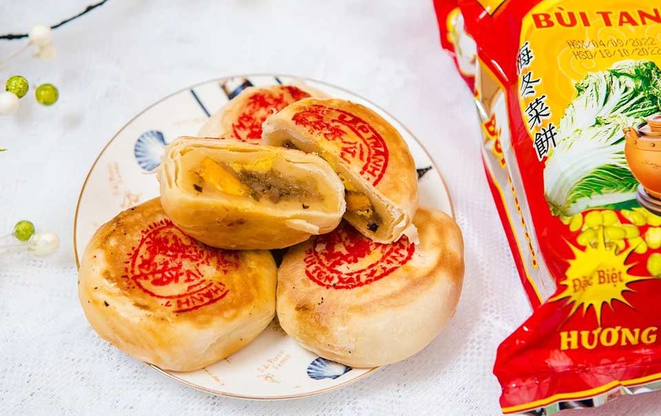 Bánh Pía Bùi Tan Xại Công Lập Thành - Cây 4 Cái 400g - Đặc Sản Vũng Thơm Sóc Trăng