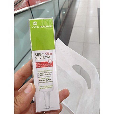 Gel đánh bay mụn cấp tốc yves rocher sos spot eraser 10ml
