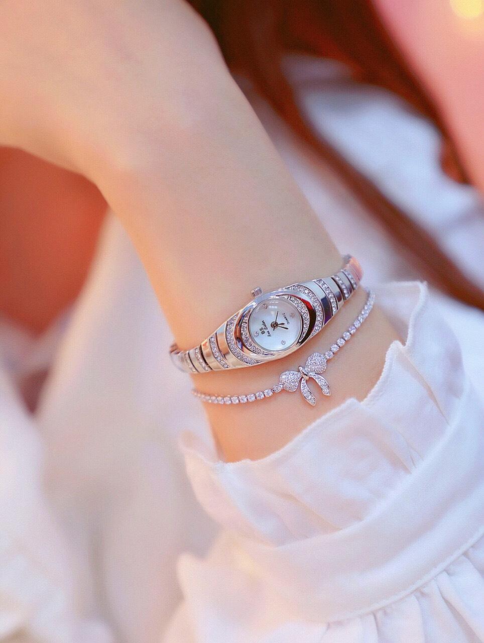 Đồng hồ nữ mặt nhỏ bs bee sister - bs15