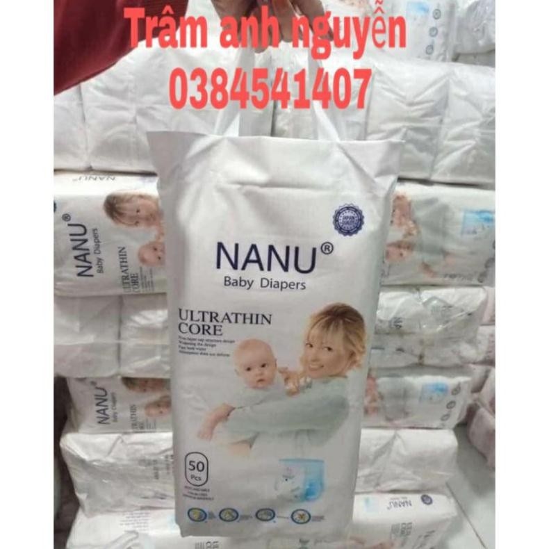 Bỉm nanu nội côcng nghệ nhật 100 miếng quần hàng sẵn đủ size m100 l100 xl xxl