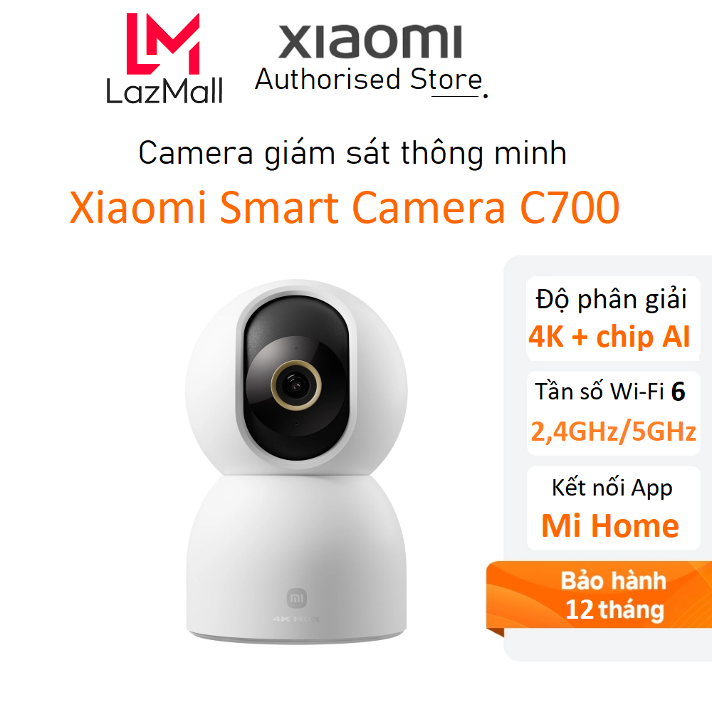 Camera Xiaomi C700 / C701 EU 4K (3840x2160p) Bản quốc tế - Hàng chính hãng
