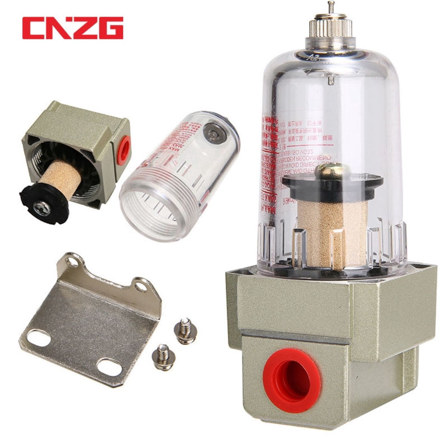 Bộ lọc khí nén pvn af-2000 1/4 bộ lọc hơi bẫy độ ẩm af2000-02 cho máy nén nước