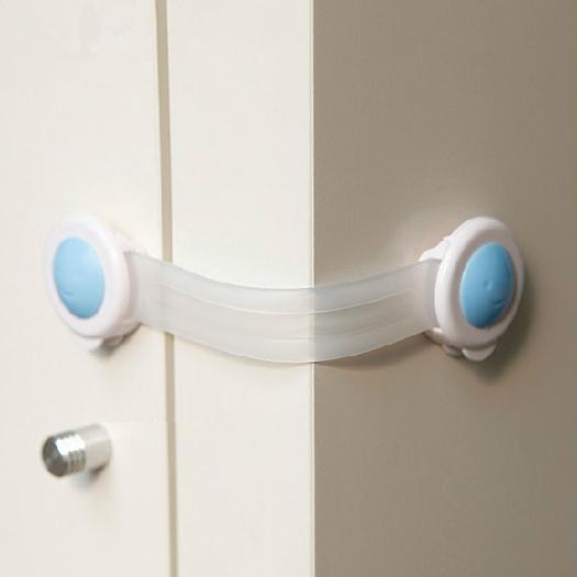 Khóa tủ lạnh tiện dụng (1 cái ), phụ kiện tử lạnh, đồ dùng tiện lợi, khóa chốt an toàn, taphoatoanquoc