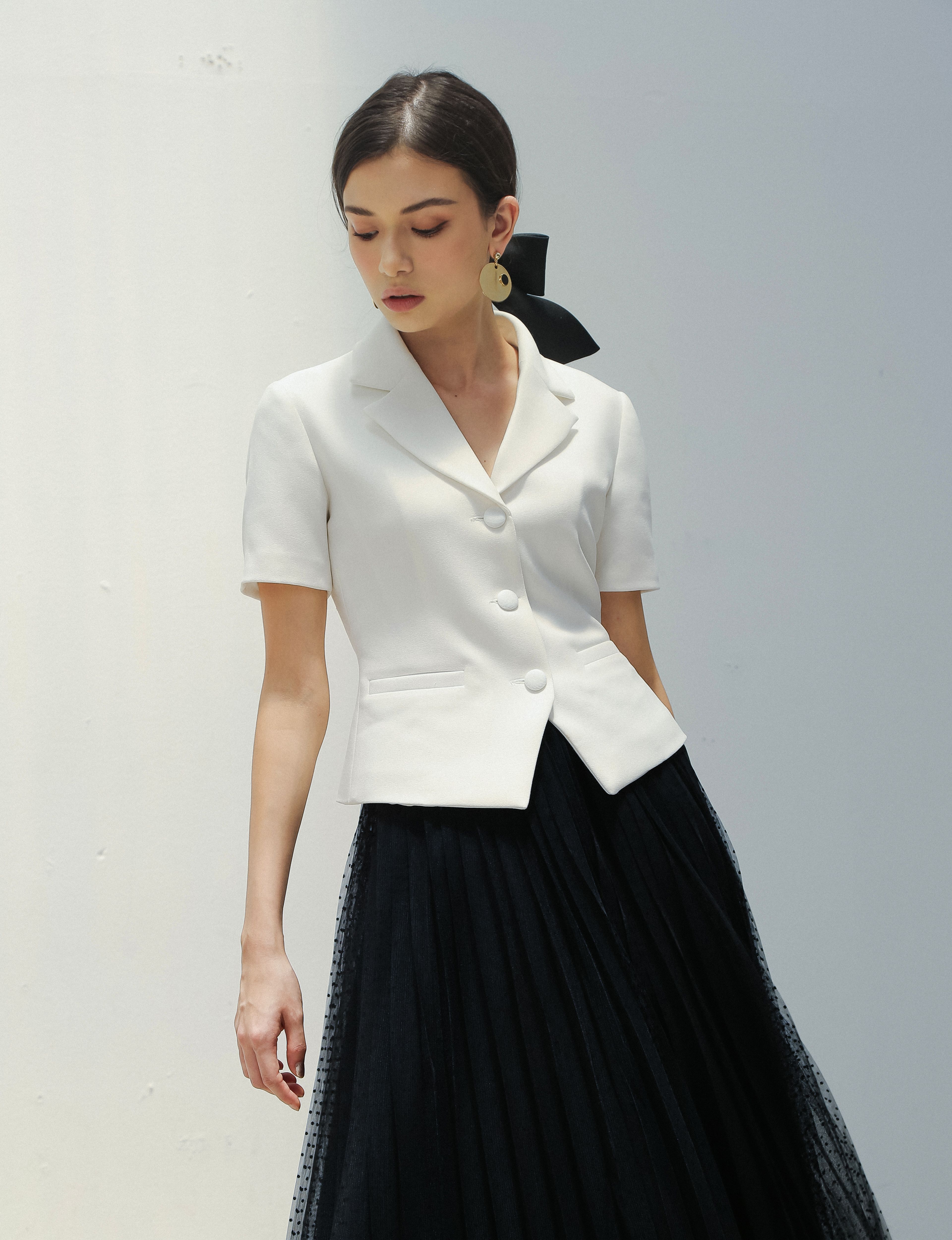 Moda de Lita - Áo vest nữ ngắn tay Clara