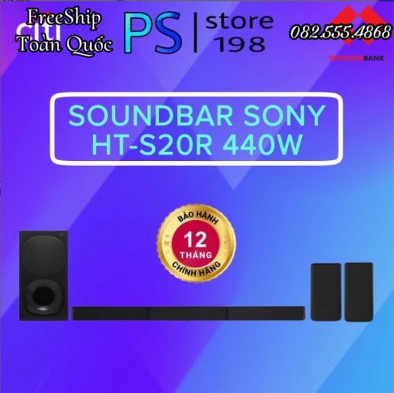 Dàn âm thanh Soundbar Sony 5.1 HT-S20R (400W)