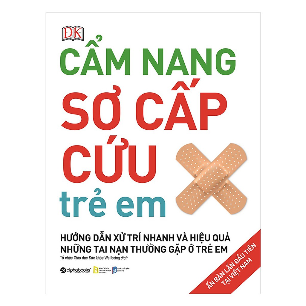 Nguyetlinhbook sách - cẩm nang sơ cấp cứu trẻ em.