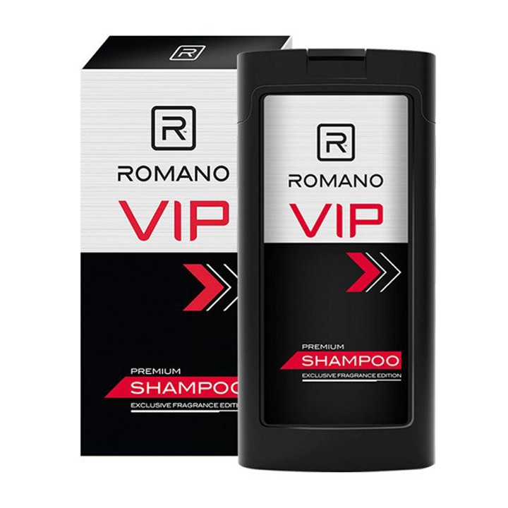 Dầu gội nước hoa cao cấp Romano VIP 180g