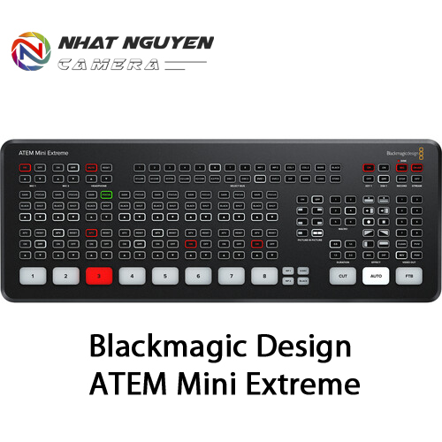 Bộ trộn live stream black magic - atem mini extreme - bảo hành 12 tháng