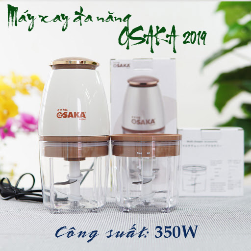 Máy xay Osaka đa năng: Xay thịt, cá, rau củ... Mẫu 2019