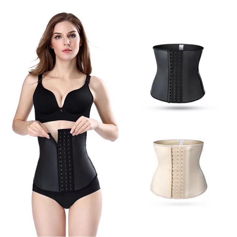 Đai nịt Bụng Latex cao cấp . Gen đai nịt bụng định hình Latex 25 xương thép chiều cao 25cm đai nịt bụng định hình eo thon dáng đẹp , Giá rẻ .