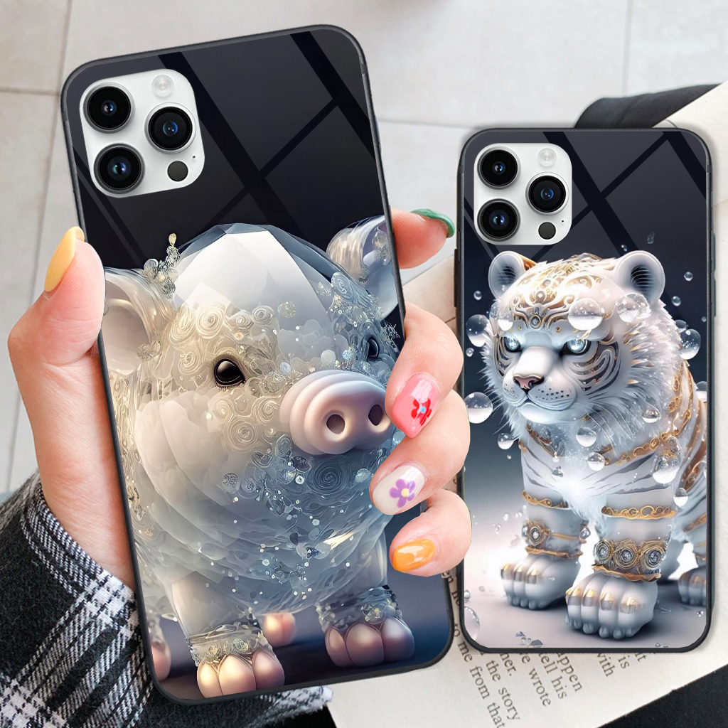 Ốp lưng IPHONE 13, 13 MINI, 13 PRO, 13 PRO MAX Thiết kế bộ 12 con giáp siêu đẹp