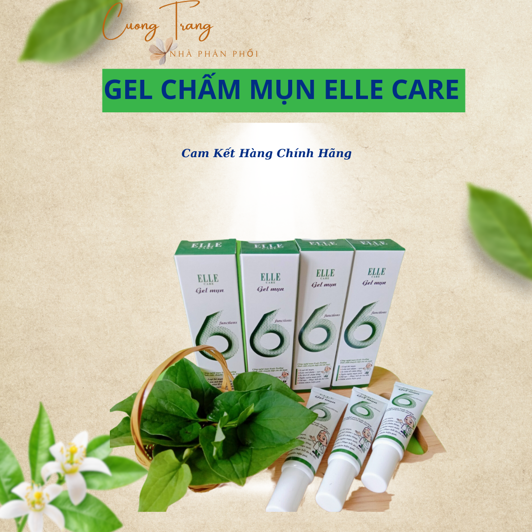 Gel chấm mụn elle care