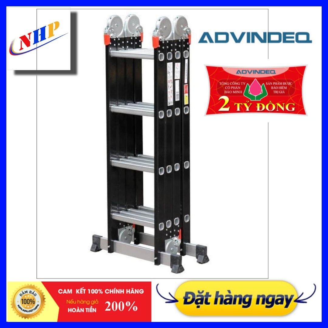Thang nhôm gấp đa năng Advindeq ADM104