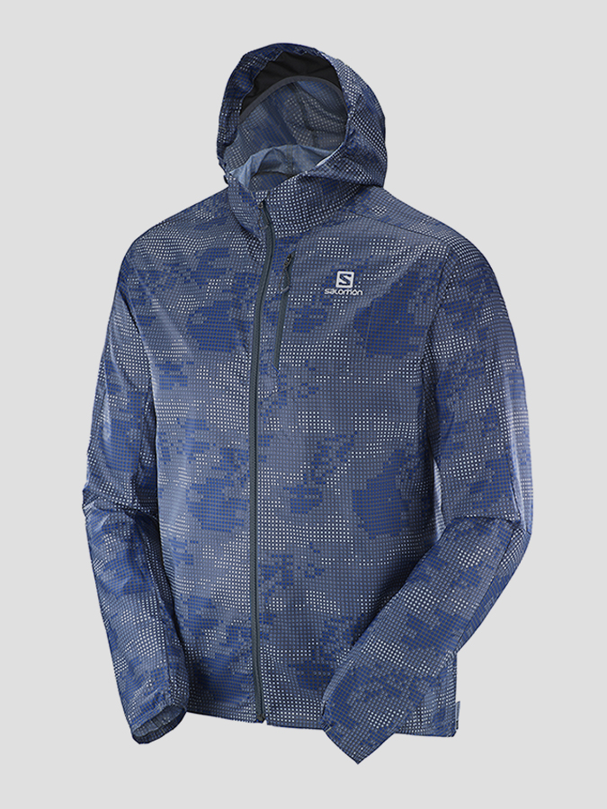 Áo khoác gió nam fast wing graphic hoodie dove grey - l38271900