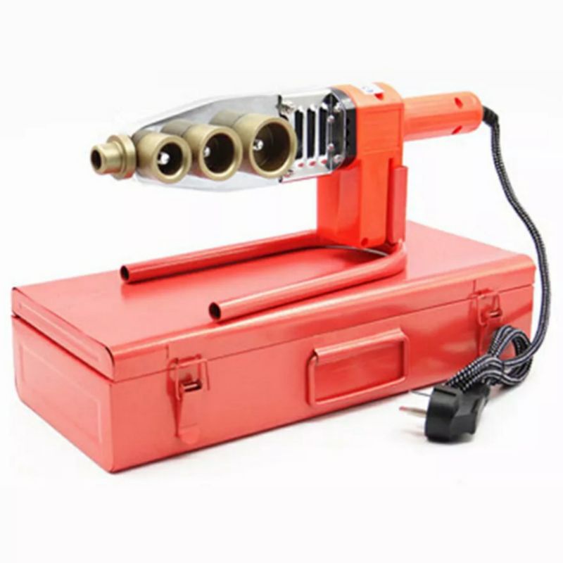 Máy hàn ống nhiệt ppr d20 - d63 - d110 nhiệt nóng nhanh rơ le tự động ngắt đầu hàn chống dính