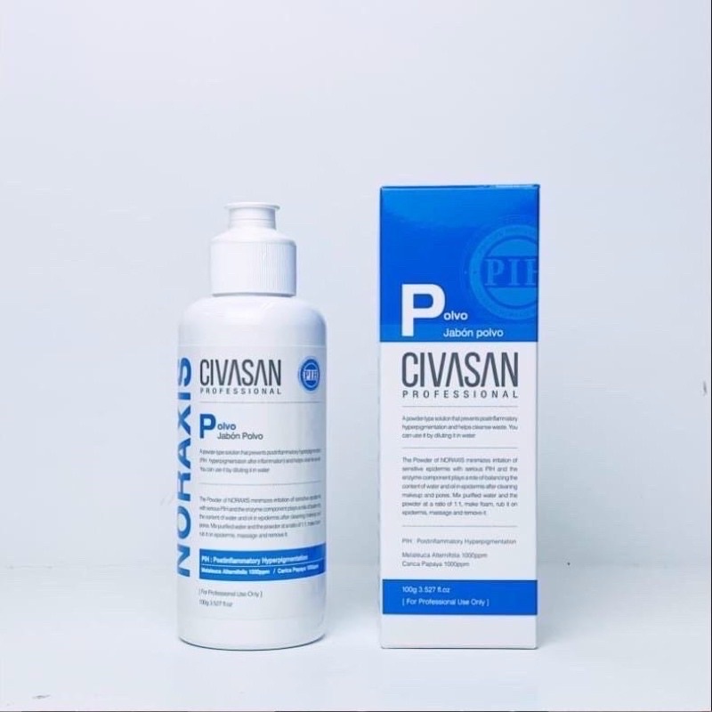 Tẩy da chết cho vùng mặt Civasan Enzyme - làm sạch sâu, loại bỏ lớp sừng, kích nhiệt cho da, phù hợp cho da nhạy cảm