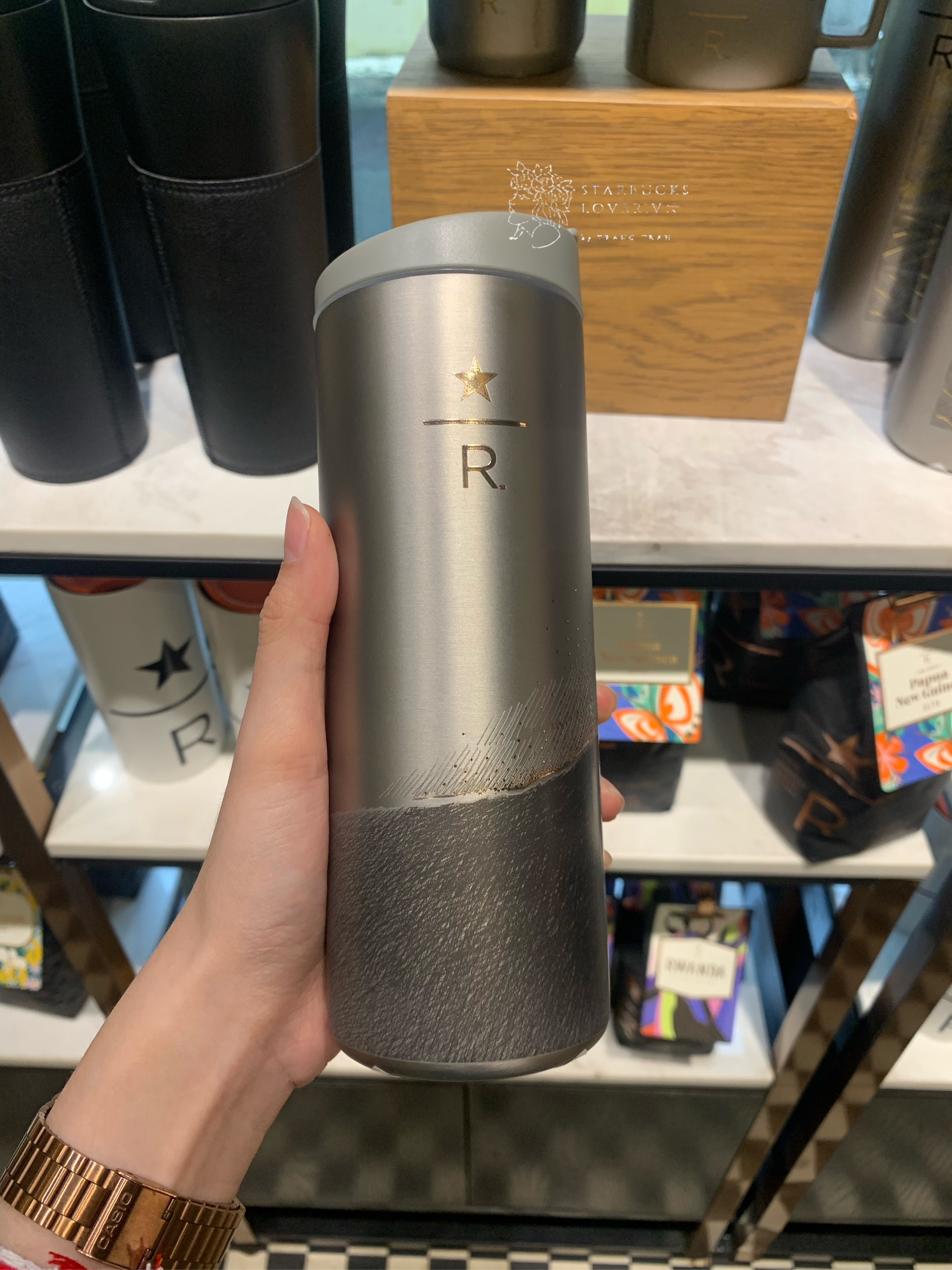 |chính hãng| bình giữ nhiệt starbucks reserve x miir 16oz