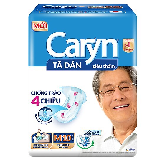 Tã Dán / Bỉm Người Già Siêu Thấm Caryn M10