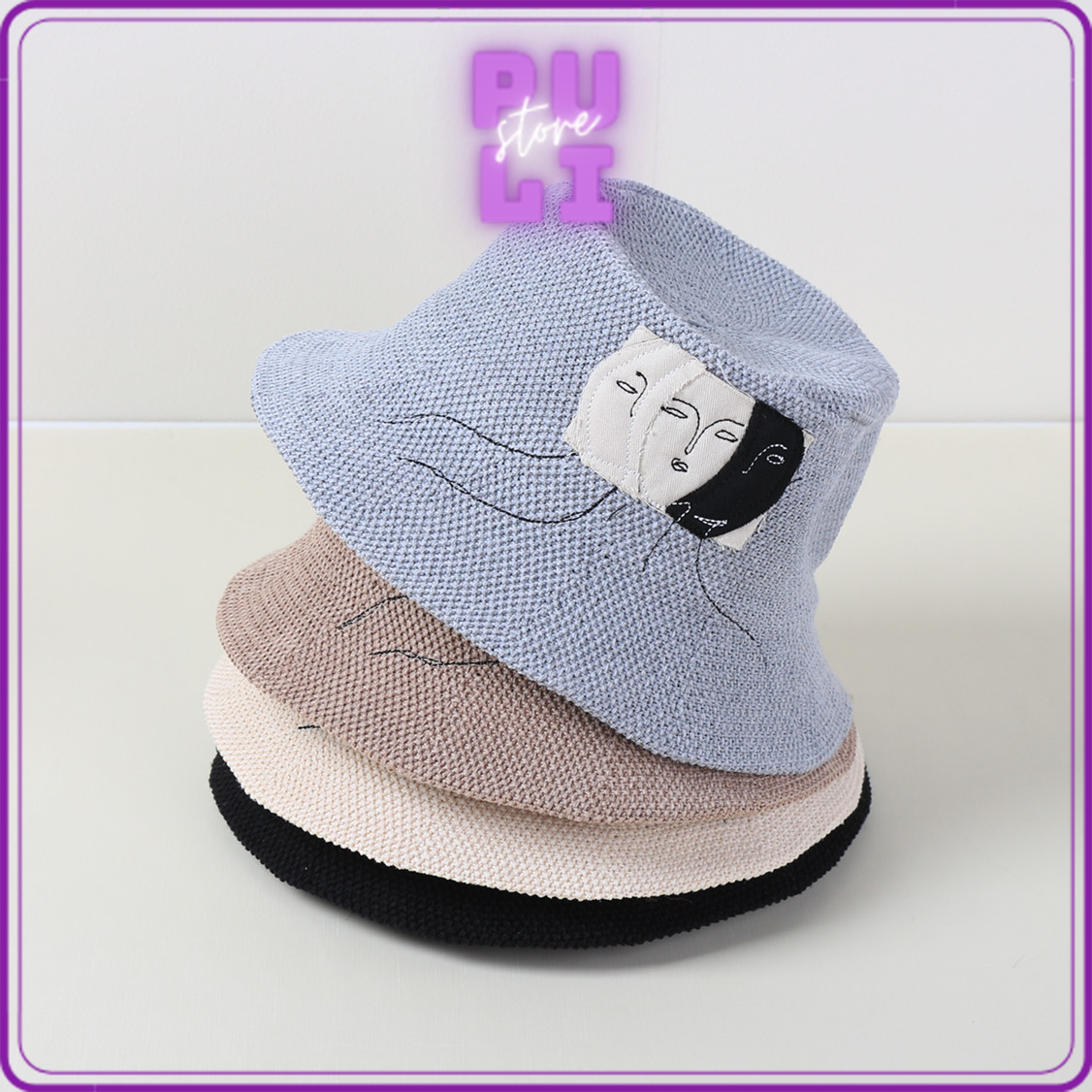 [ CAO CẤP ] Mũ bucket thời trang hình thiết kế cho nữ cực cute, cá tính nhiều màu sắc để lựa chọn.