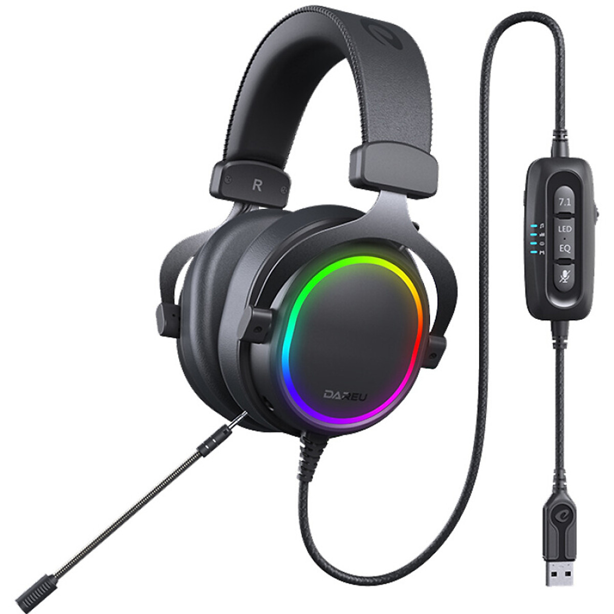 Tai nghe gaming dareu eh925s rgb pro