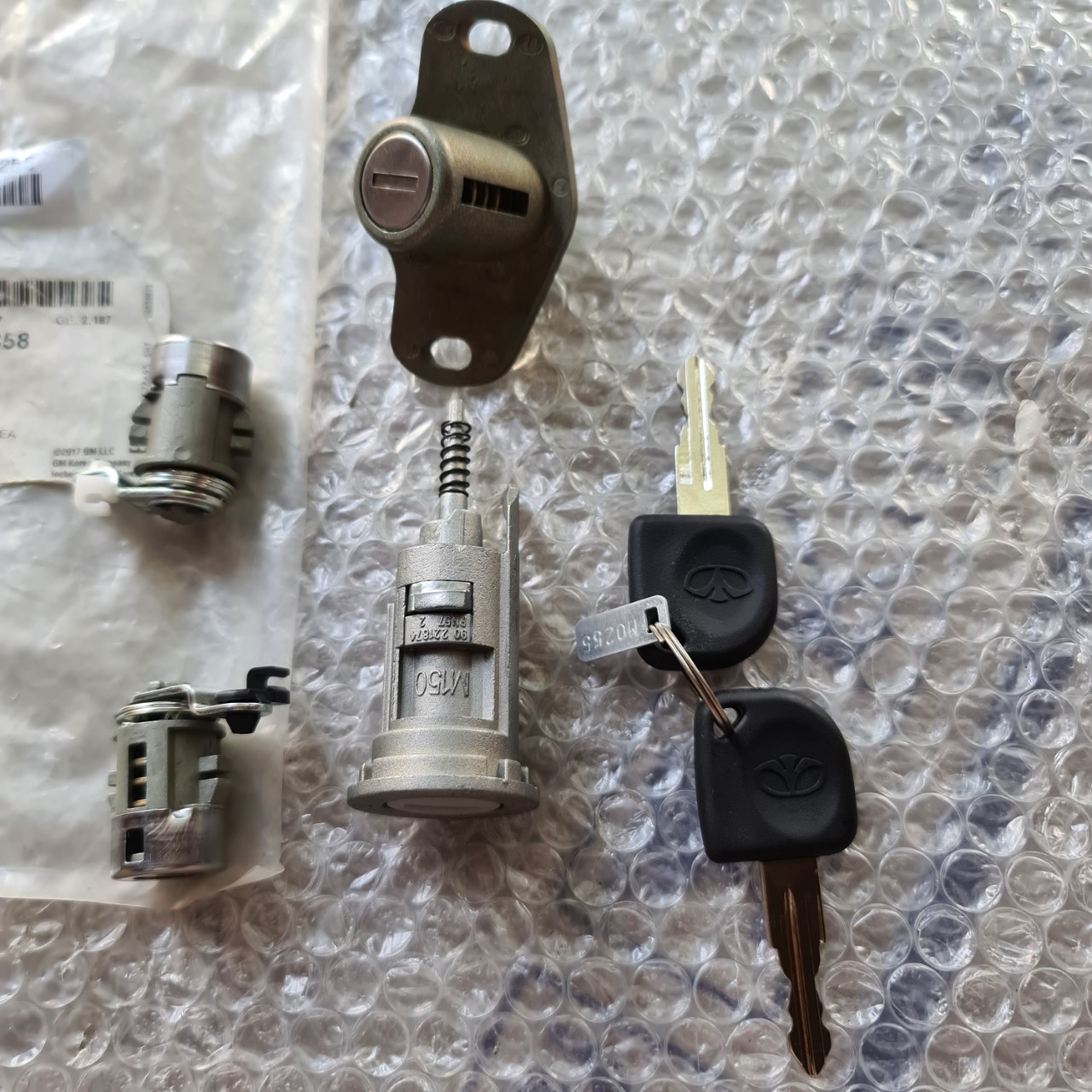 Bộ ổ khóa đề, khóa cửa Matiz Xịn