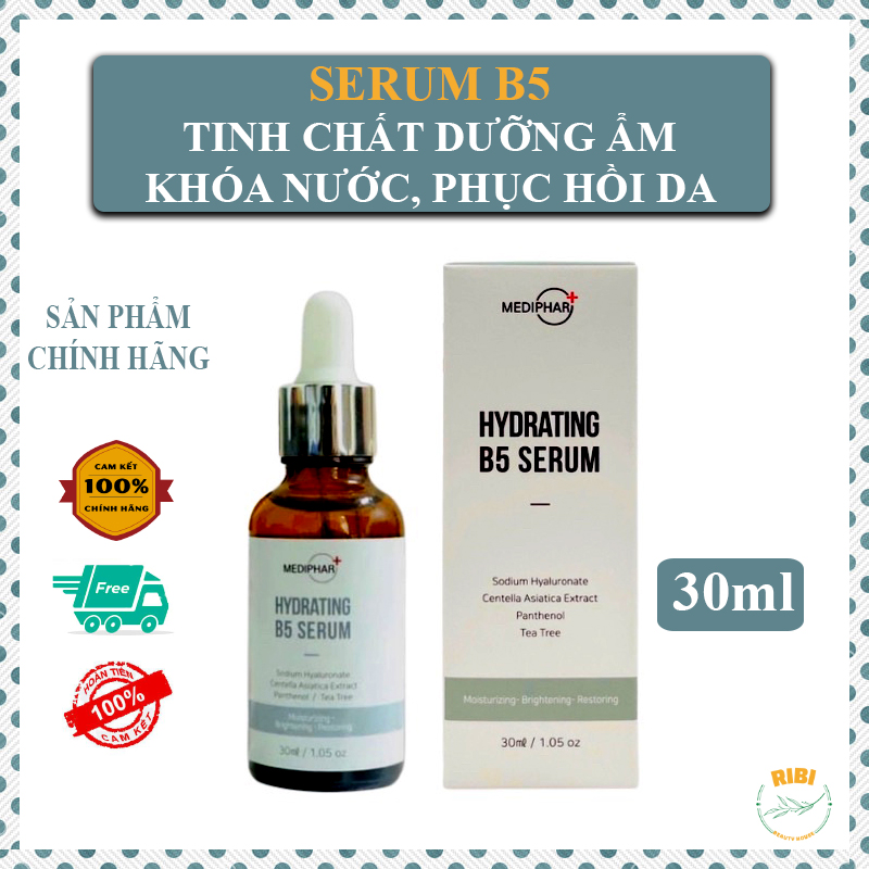 ☑️ b5 mediphar serum cấp nước, phục hồi da mediphar 30ml