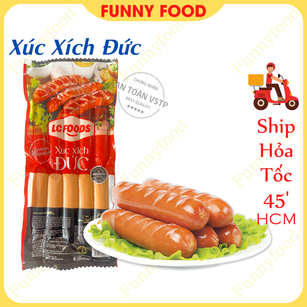 Xúc xích đức 10 cây – xúc xích tươi lc – – funnyfood