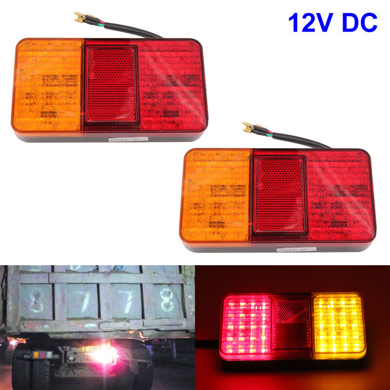 Asahi Motor Lowest Price 10LED Đèn hậu phía sau Đèn xe tải Xe tải Trailer Caravan Xe buýt Motorhome 12V