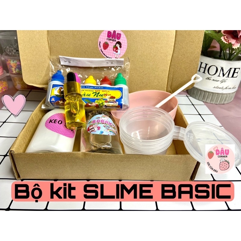 Bộ kit làm slime basic kèm hdsd