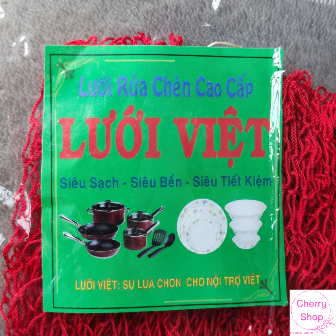 Combo 2 miếng lưới rửa chén lưới việt đa năng tiện lợi cao cấp