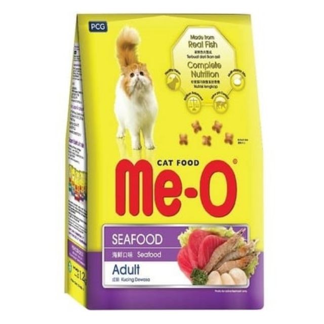 Thức ăn cho mèo - Thức ăn hạt cho mèo 350g Me-o meo