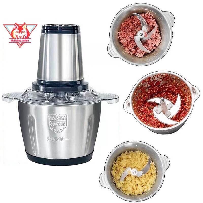 Cối xay thịt - cối xay đa năng inox 304 cao cấp