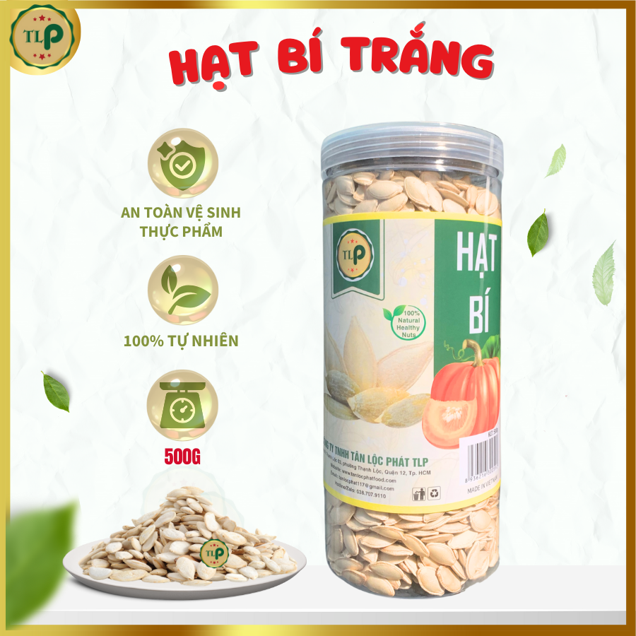 HẠT BÍ TRẮNG TÂN LỘC PHÁT - HŨ 500G