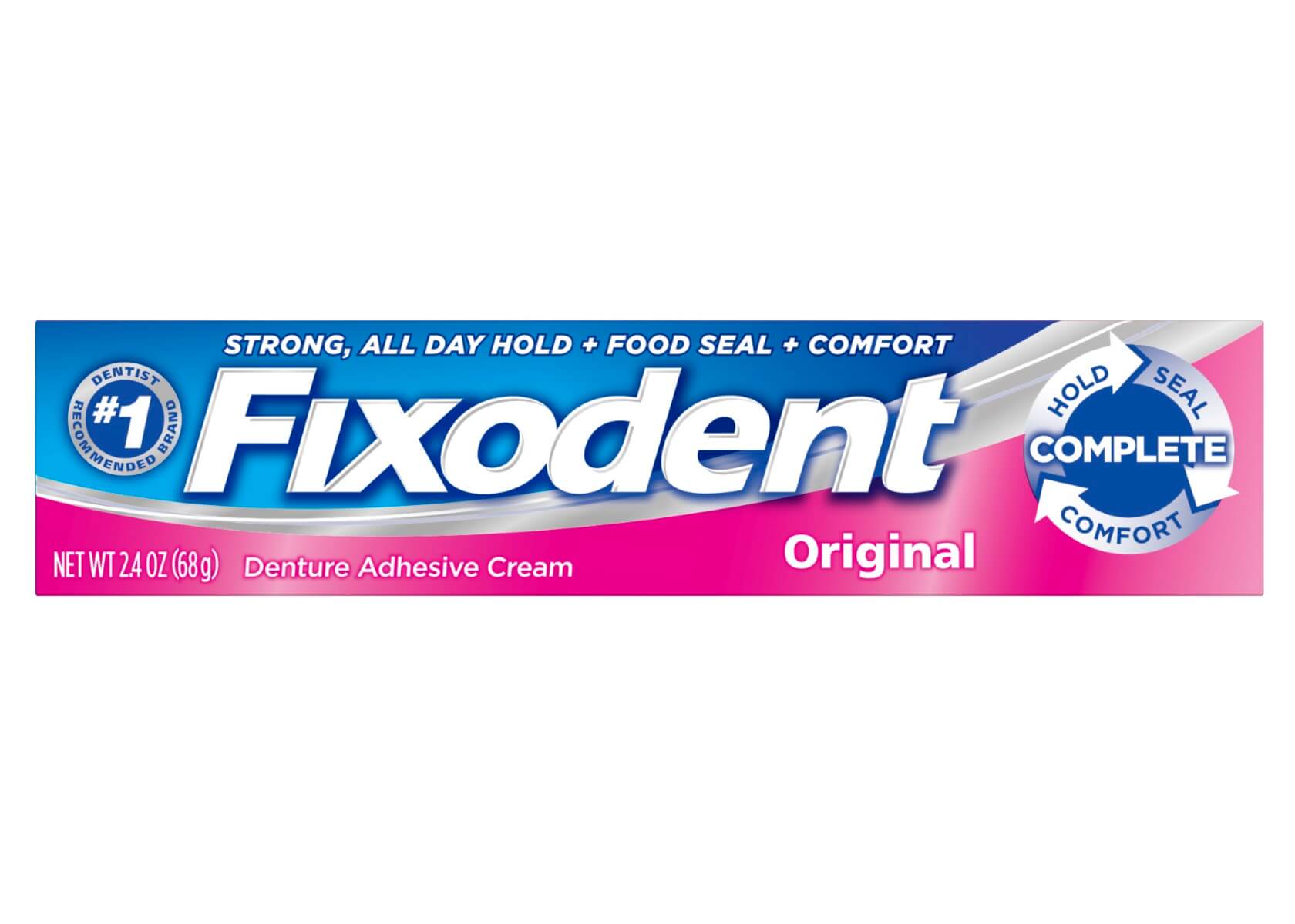 Kem dán răng giả fixodent original 68g