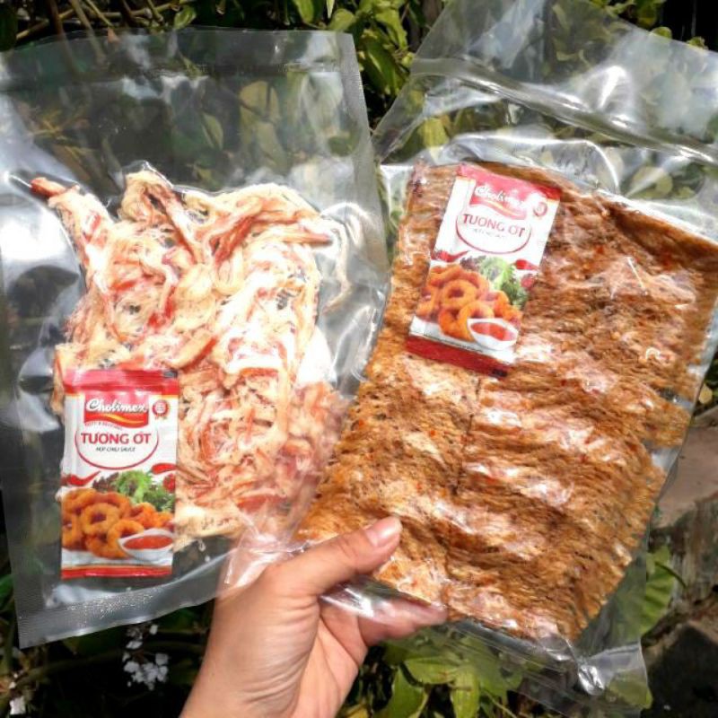 Combo* 200g mực cán&mực dừa
