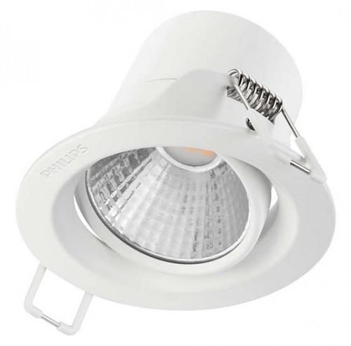 [HCM]Bộ đèn downlight âm trần chiếu điểm LED Philips 59776 POMERON 070 7W 4000K Đèn chiếu sáng lắp chìm