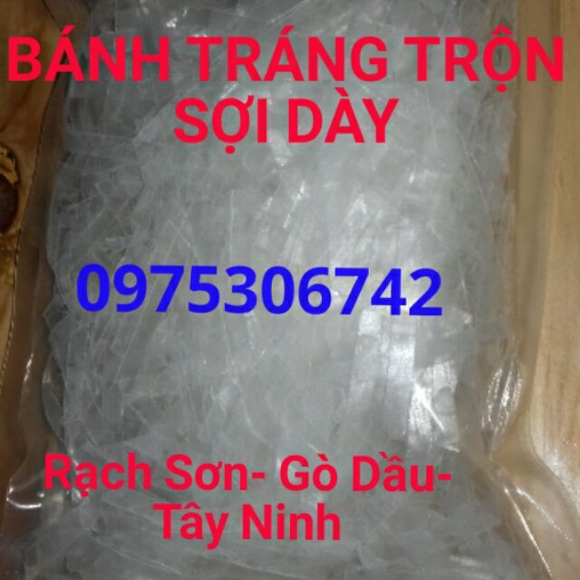 Bánh tráng trộn sợi dày Gò Dầu Tây Ninh 1kg