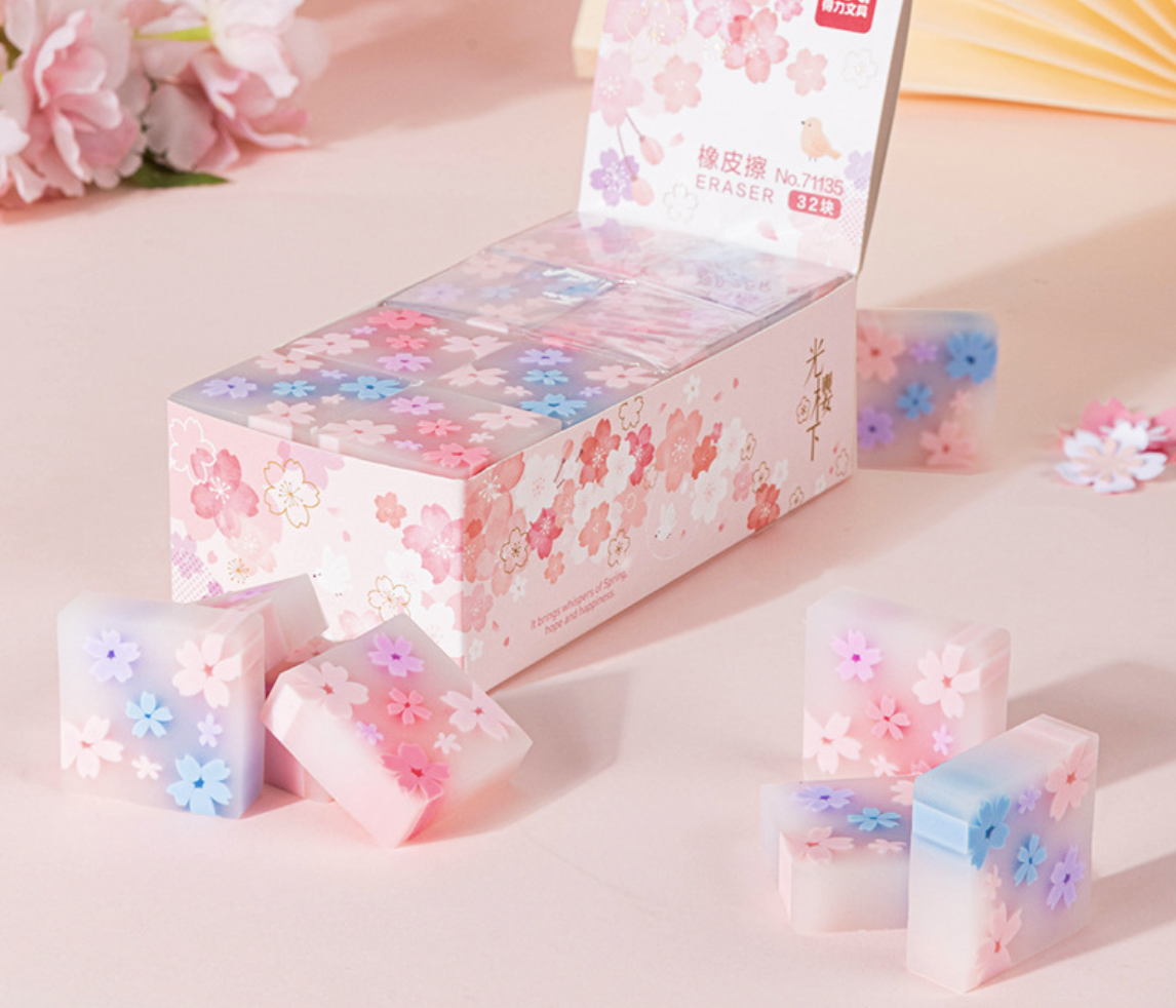 Tẩy sakura deli 71135 nhà cam