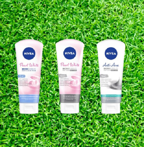 [HCM]Sữa rửa mặt Nivea Pearl 100g dành cho nữ