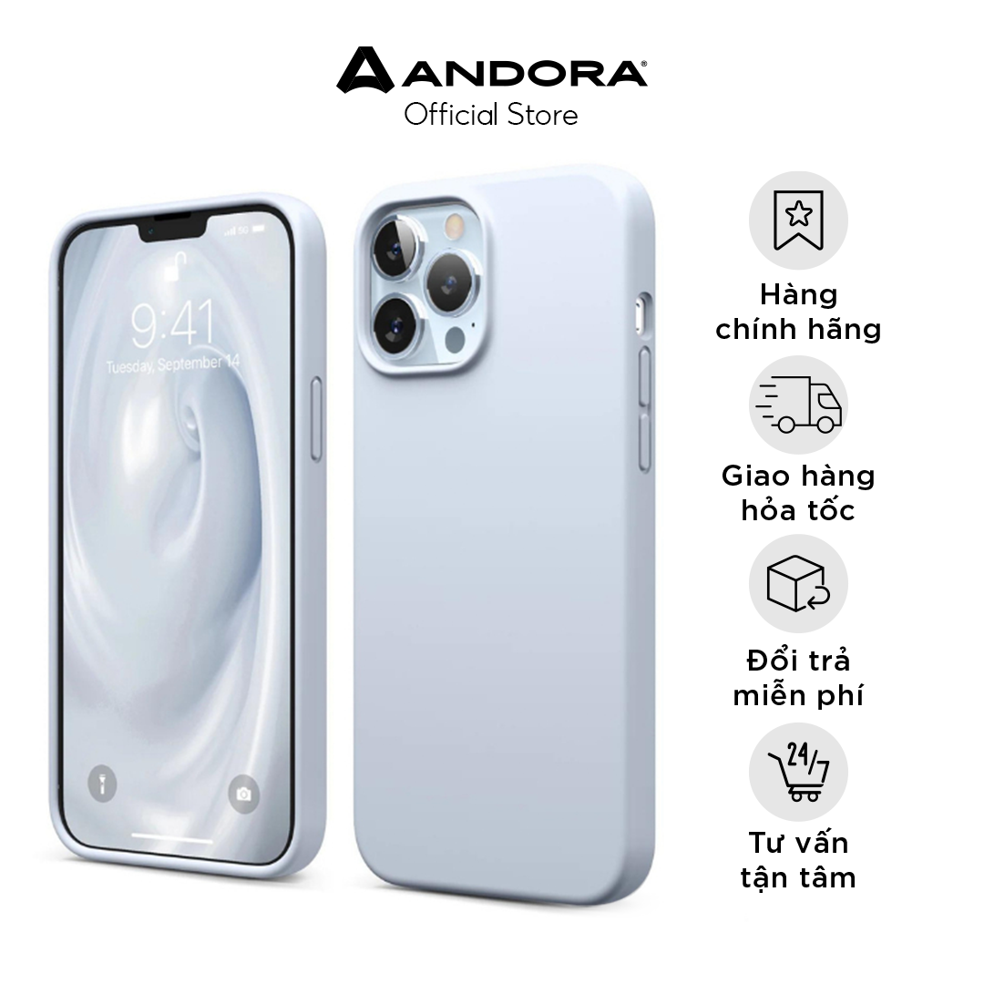 Ốp lưng chính hãng Elago Soft Silicone cao cấp cho iPhone 13 Pro